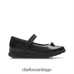 Clarks mariel deseo inf e fit clarks cuero negro ZHDD044743 unisexo cuero negro