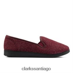 Clarks marsha belle burdeos interés clarks ZHDD044006 mujer interés burdeos