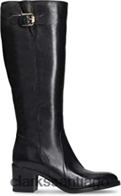 Clarks mascarphone mujer ela clarks cuero negro ZHDD041415 mujer cuero negro