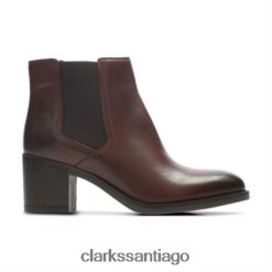 Clarks mascarpone bay clarks cuero tostado ZHDD044253 unisexo cuero marrón