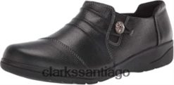 Clarks mocasín cheyn inca mujer clarks cuero negro ZHDD041759 mujer cuero negro
