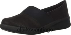 Clarks Mocasín clarks sillian 20 moon sintético negro para mujer ZHDD042769 mujer
