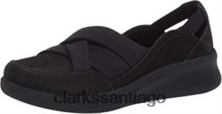 Clarks Mocasín clarks sillian 20 star negro sintético para mujer ZHDD042752 mujer negro sintético