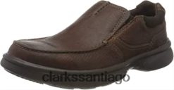 Clarks Mocasines clarks bradley free de cuero tostado para hombre ZHDD04858 hombres cuero bronceado caído