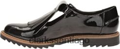 Clarks mocasines clarks griff mia pen ny negros para mujer ZHDD042436 mujer palmadita negra