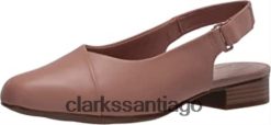 Clarks Mocasines clarks juliet pull de piel praliné para mujer ZHDD041040 mujer cuero praliné