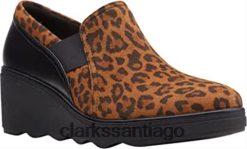 Clarks mocasines clarks mazy squam con estampado de leopardo para mujer ZHDD04216 mujer estampado de leopardo