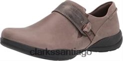 Clarks mocasines clarks roseville dot combi color topo oscuro para mujer ZHDD041471 mujer combi topo oscuro