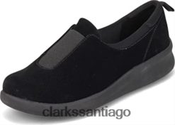 Clarks mocasines clarks sillian 20 Hope negros para mujer ZHDD042644 mujer negro