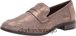 Clarks mocasines clarks trish rose para mujer cobre metalizado ZHDD042423 mujer cobre metálico