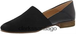 Clarks mocasines planos clarks para mujer tono puro ZHDD0454 mujer