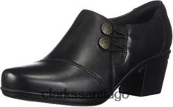 Clarks mocasines sin cordones warrenwarren para mujer clarks negros ZHDD042430 mujer negro