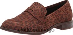 Clarks mocasines trish rose para mujer con estampado de leopardo clarks ZHDD041590 mujer estampado de leopardo