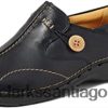 Clarks mocasines un loop mujer clarks negro ZHDD041933 mujer cuero negro