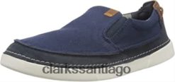 Clarks Mule clarks gereld step para hombre en color azul marino ZHDD041049 hombres combinado azul marino