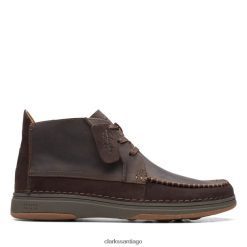 Clarks Nature 5 combi marrón oscuro medio Clarks combi marrón oscuro ZHDD046693 hombres combinado marrón oscuro