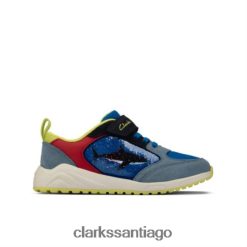 Clarks peine azul brillante clarks aeon flex inf g fit ZHDD044939 unisexo peine azul brillante