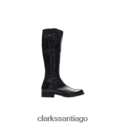 Clarks pimienta negra clarks ZHDD044256 unisexo negro