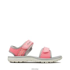Clarks pink clarks surf marea k ZHDD043795 niños rosa
