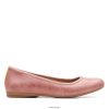 Clarks rosa clarks canebay llanura ZHDD043304 mujer rosa
