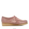 Clarks rubor rosa lea clarks wallabee ZHDD043184 mujer rubor rosa lea