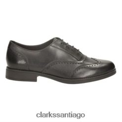 Clarks sami flash bl h fit clarks negro ZHDD044671 niños negro