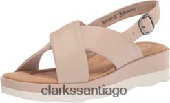 Clarks sandalia cuña clara cove mujer clarks arena sintetica ZHDD04941 mujer arena sintética
