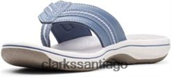 Clarks Sandalias clarks brinkley jazzh mujer azul gris ZHDD04330 mujer gris azulado