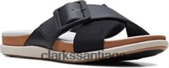 Clarks sandalias planas mujer sintético negro clarks ZHDD04740 mujer