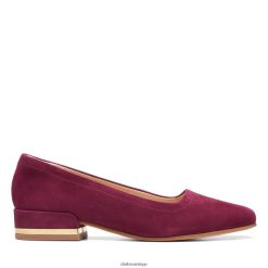 Clarks seren 30 corte clarks merlot ante ZHDD043119 mujer ante merlot