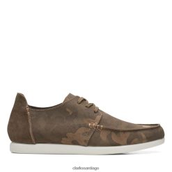 Clarks shacre lite bajo camuflaje verde clarks camuflaje verde ZHDD046823 hombres camuflaje verde