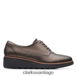 Clarks sharon noel clarks marrones antiguos ZHDD043918 mujer marrón antiguo