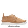 Clarks siete clarks ante bronceado ZHDD043959 mujer gamuza color canela