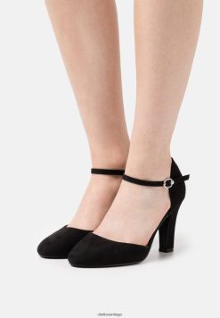 Clarks tacones altos clarks confort negros ZHDD047043 unisexo negro