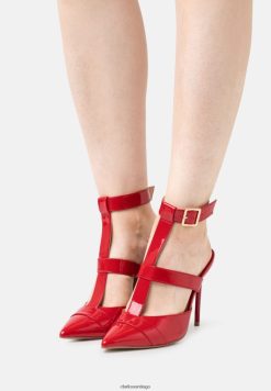 Clarks tacones clarks clasicos rojos ZHDD047018 unisexo rojo