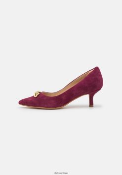Clarks tacones clasicos clarks merlot violeta ZHDD046961 unisexo merlot