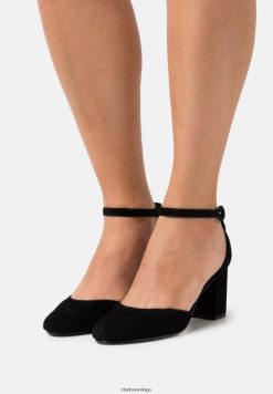 Clarks Tacones clasicos de cuero clarks negro ZHDD047010 unisexo negro