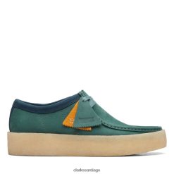 Clarks taza wallabee verde azulado clarks verde azulado ZHDD046636 unisexo verde azulado