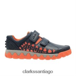 Clarks tyrex walk inf f fit clarks azul marino ZHDD044983 unisexo Armada