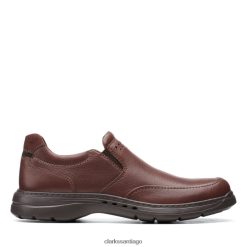 Clarks un brawley step cuero caoba ny clarks cuero caoba ny ZHDD046589 hombres cuero caoba