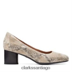 Clarks vestido un cosmo clarks marfil ZHDD043941 mujer Marfil