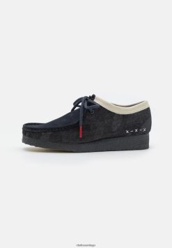 Clarks wallabee casual cordones clarks denim azul ZHDD047119 unisexo azul denim