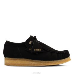 Clarks wallabee clarks negro vegano ZHDD043621 hombres vegano negro