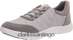 Clarks zapatilla adella holly mujer gris clarks ZHDD042302 mujer gris