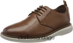 Clarks zapatilla baja brant hombre clarks marrón ZHDD042743 hombres marrón
