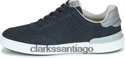 Clarks Zapatilla Clarks Court Lite Tor para hombre en color azul marino ZHDD0473 hombres