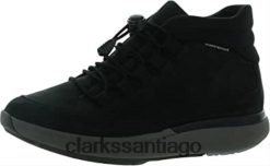 Clarks Zapatilla clarks un cruise mid de nobuk negro para mujer ZHDD04139 mujer nubuck negro