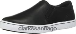 Clarks zapatilla de mujer pawley bliss clarks cuero negro ZHDD041045 mujer cuero negro
