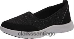 Clarks Zapatilla mujer adella blush textil negra clarks ZHDD041492 mujer