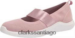 Clarks Zapatilla Nova Sol de punto rosa polvoriento para mujer Clarks ZHDD042500 mujer